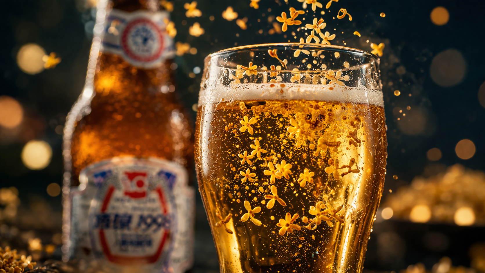 桂花香落下，夜色开始微醺